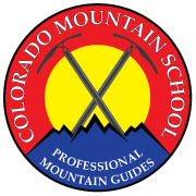 Colorado mountain school logo