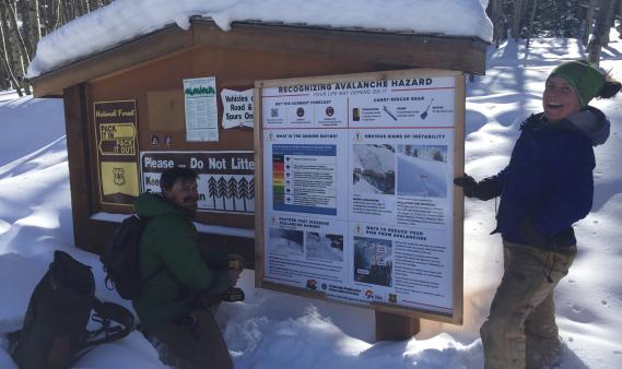 trailhead sign